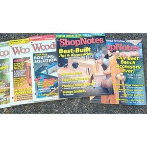 Woodsmith  Magazine And ShopNotes magazines Lot of 6